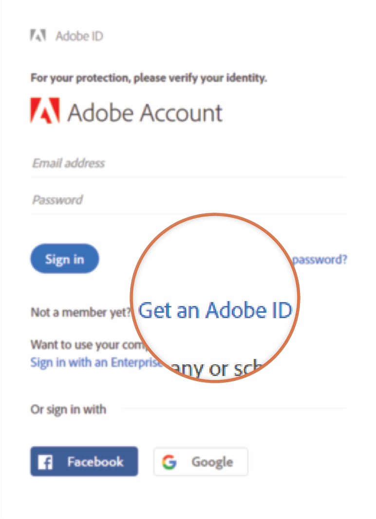 Adobe Id Sign Up Free