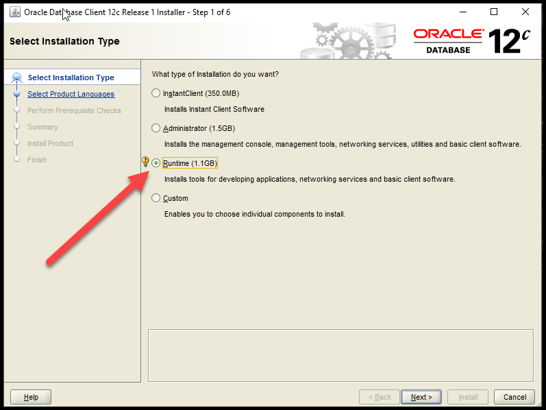 Oracle Version 7.3 Client Software